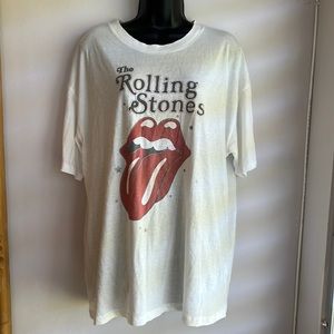 Rolling Stones Vintage Style Tee - Oversized Medium